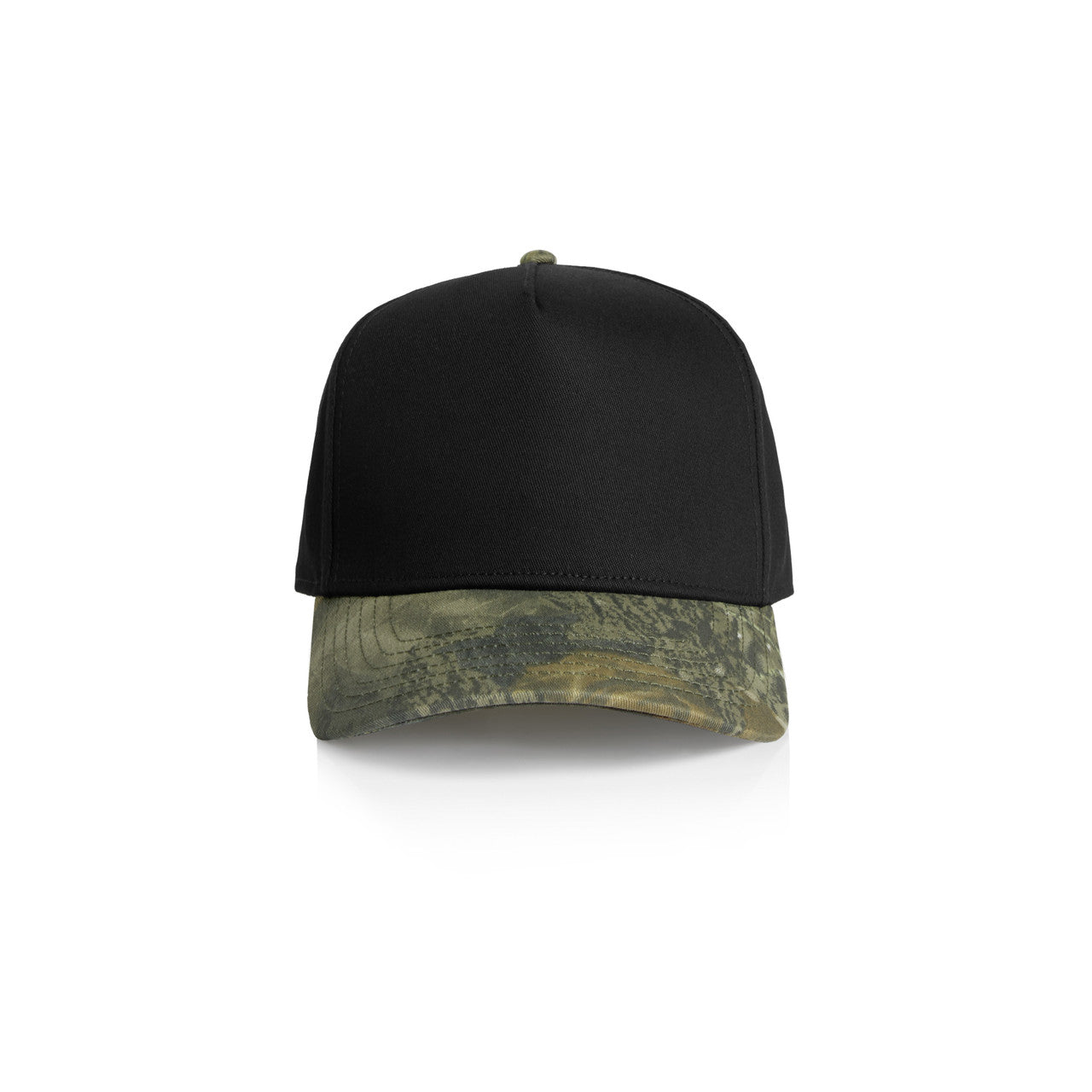Frame Two-Tone Camo Cap 1165C Black/Tree Camo