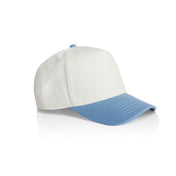 Frame Two-Tone Cap 1165 Natural/Carolina - Side