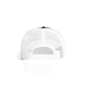 Mesh Contrast Trucker Cap 1191 Black/White - Back