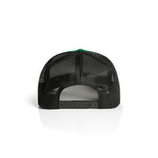 Mesh Contrast Trucker Cap 1191 Forest/Black - Back