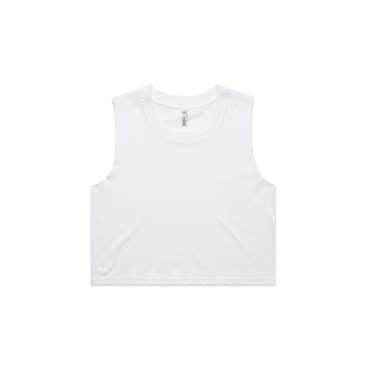 Women's Crop Tank 4068 White