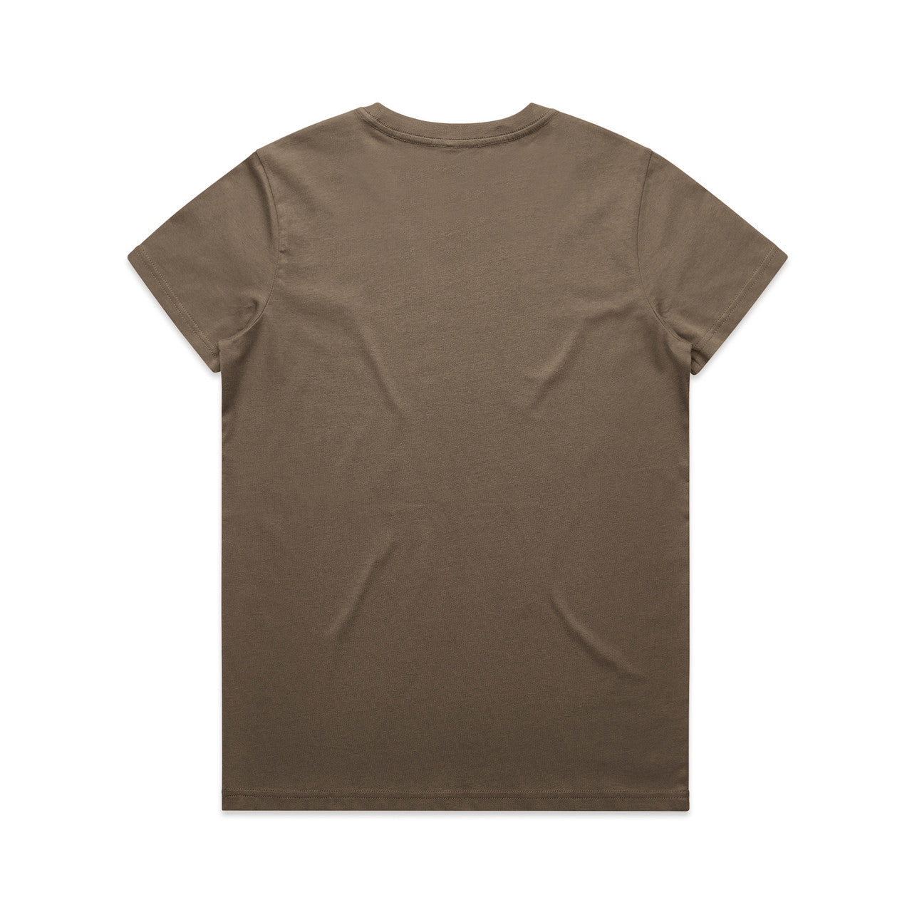 Women's Maple Tee 4001 Walnut - Back