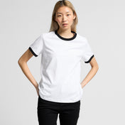 Women's Maple Ringer Tee 4053 Back