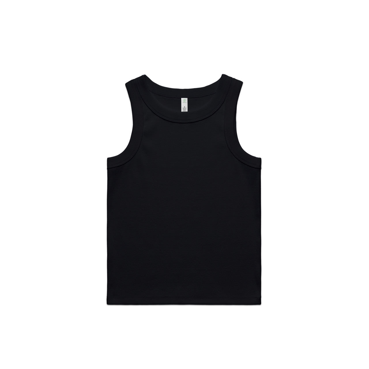 Women's Organic Rib Tank 4063G Black