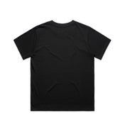Women's Classic Minus Tee 4079 Black - Back