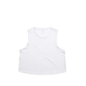 Women's Martina Crop Tank 4091 White