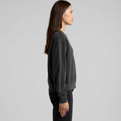 Women's Relax Faded Crew 4165 Side