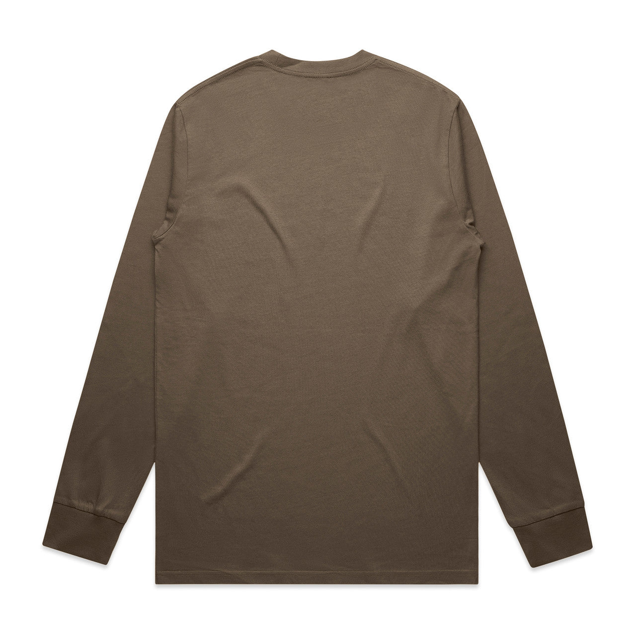 Classic L/S Tee 5071 Walnut - Back