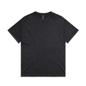 Stone Wash Heavy Tee 5085 Black Stone