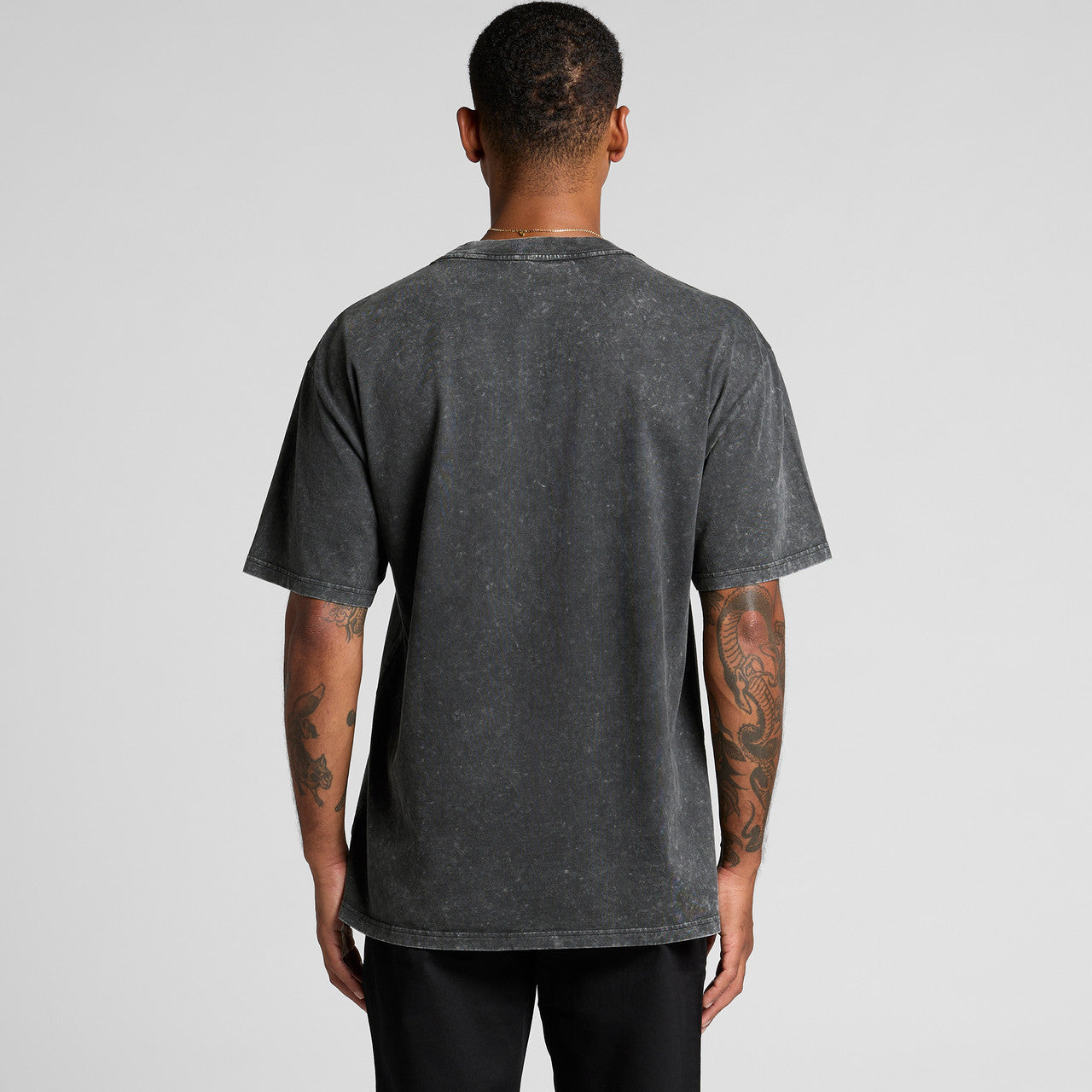 Stone Wash Heavy Tee 5085 Back