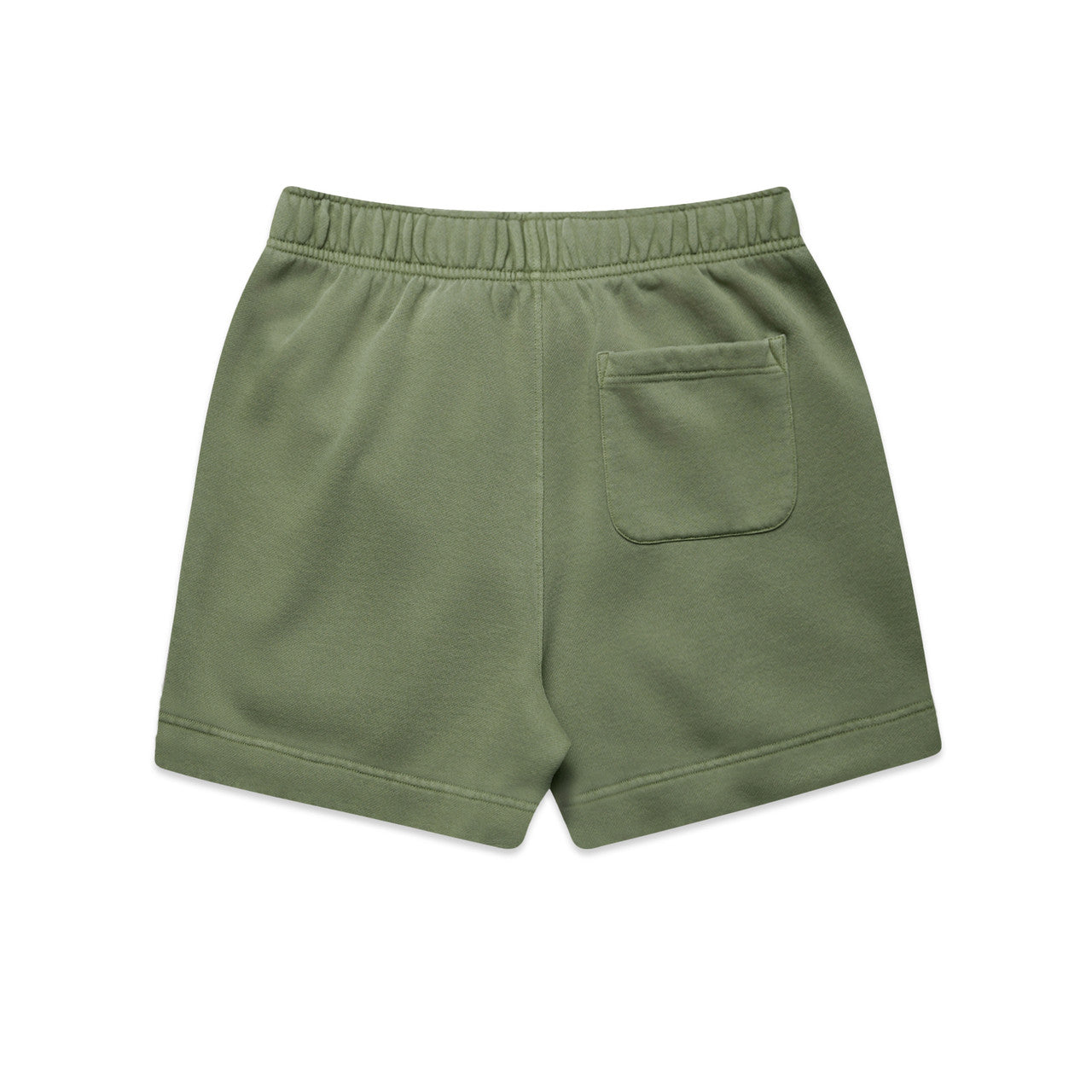 Relax Faded Track Shorts 18" 5939 Faded Olive - Back