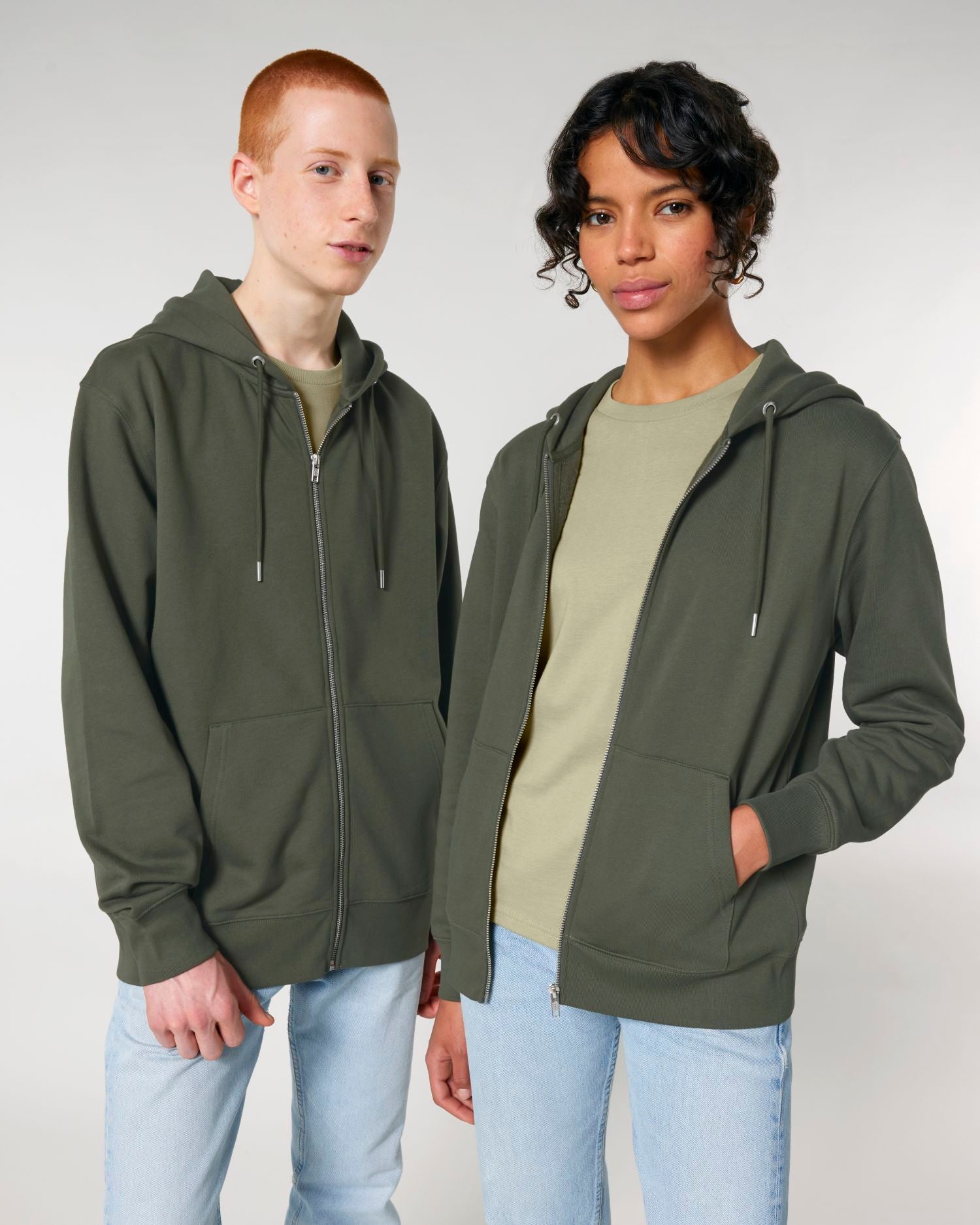 Unisex Organic Zip-Up Hoodie | Cultivator 2.0 SASU005