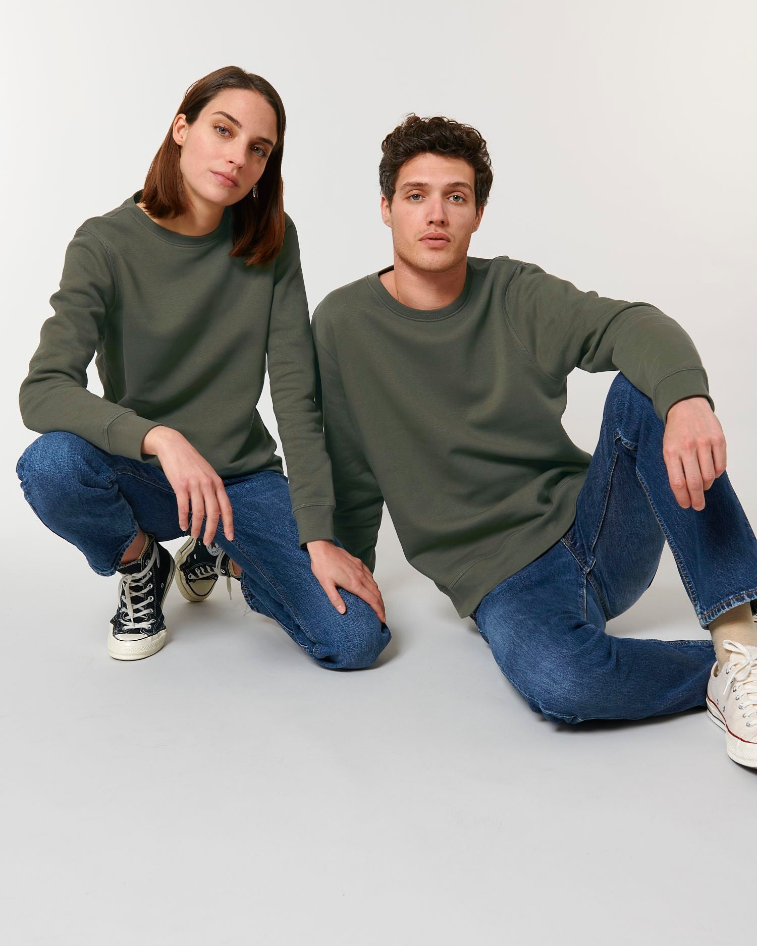 Midweight Organic Crewneck Sweatshirt | Roller SASU010