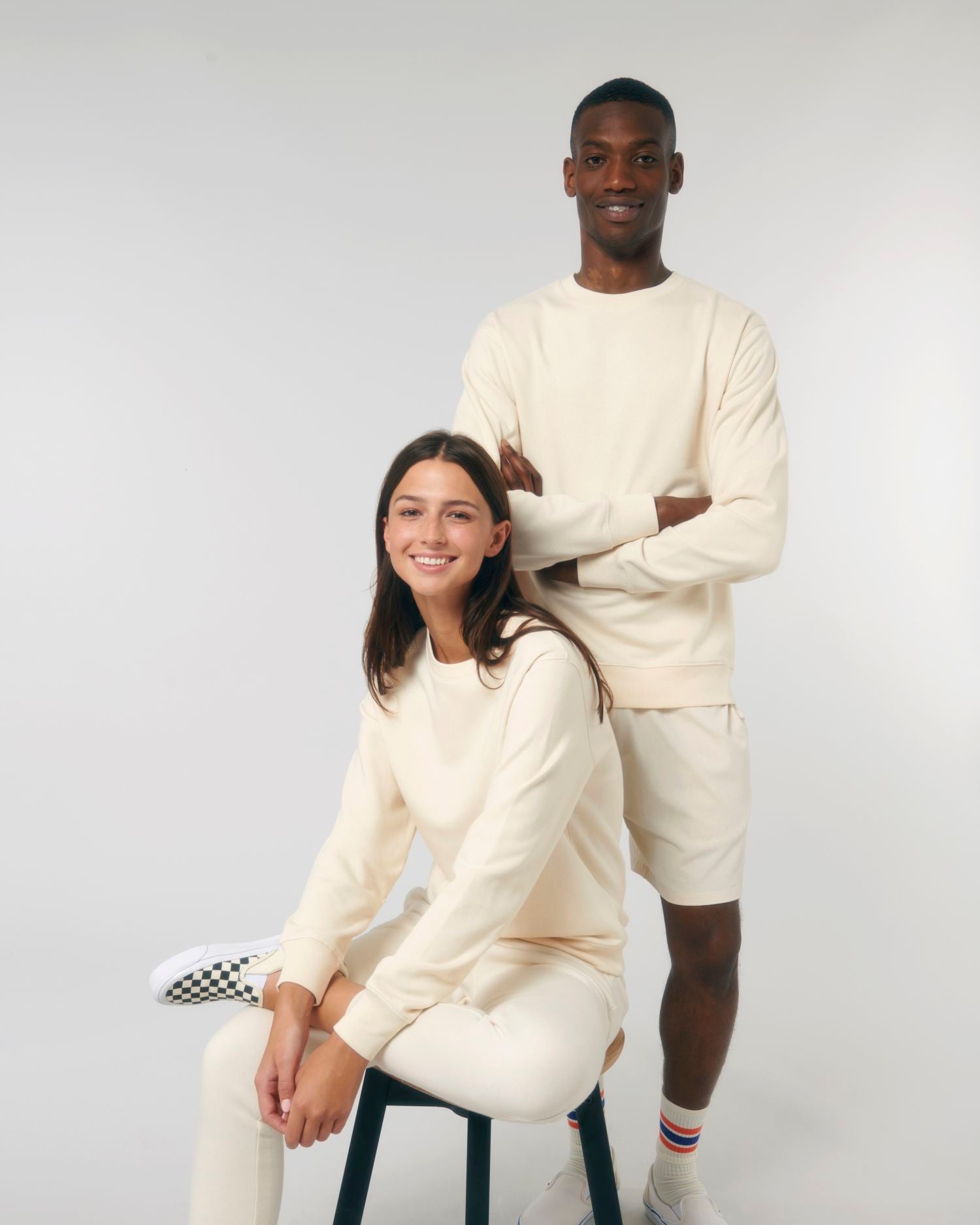 French Terry Crewneck Sweatshirt | Matcher SASU014