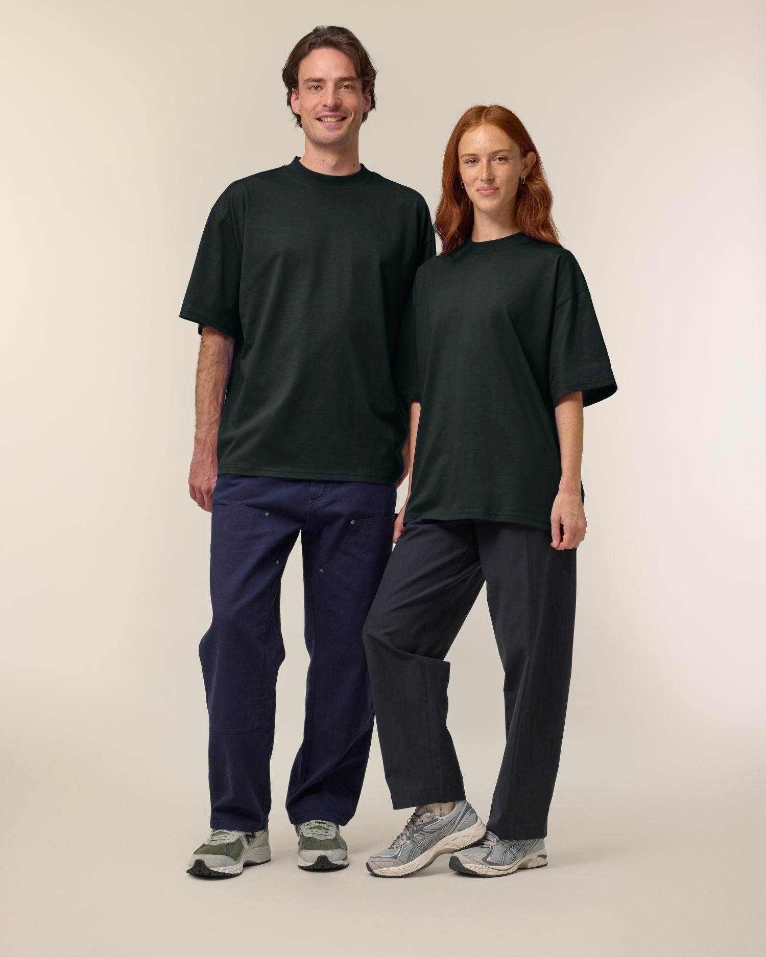 Oversized Mockneck Organic T-Shirt | Blaster 2.0 SATU020