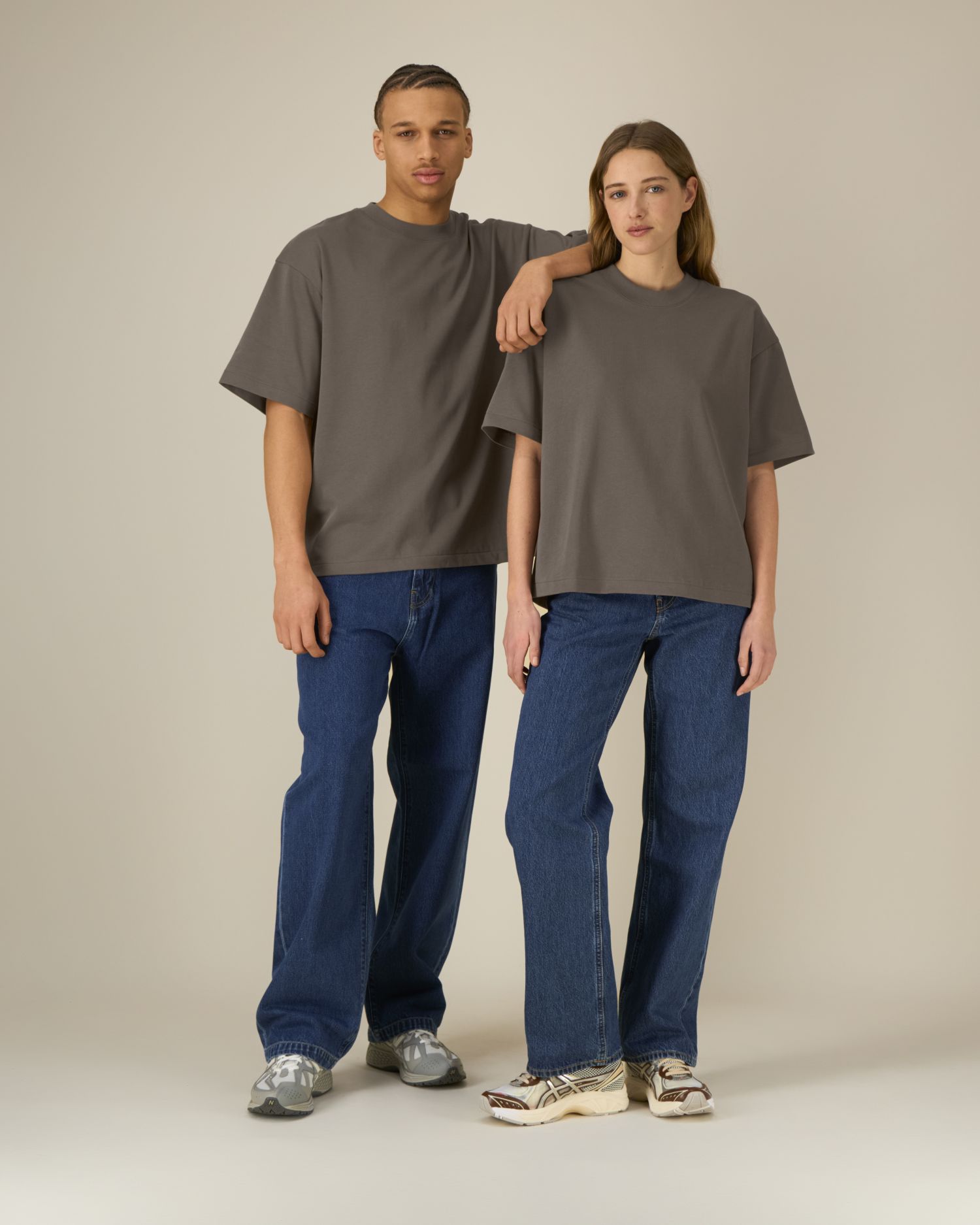Oversized Boxy Heavyweight T-Shirt | Asher SATU039