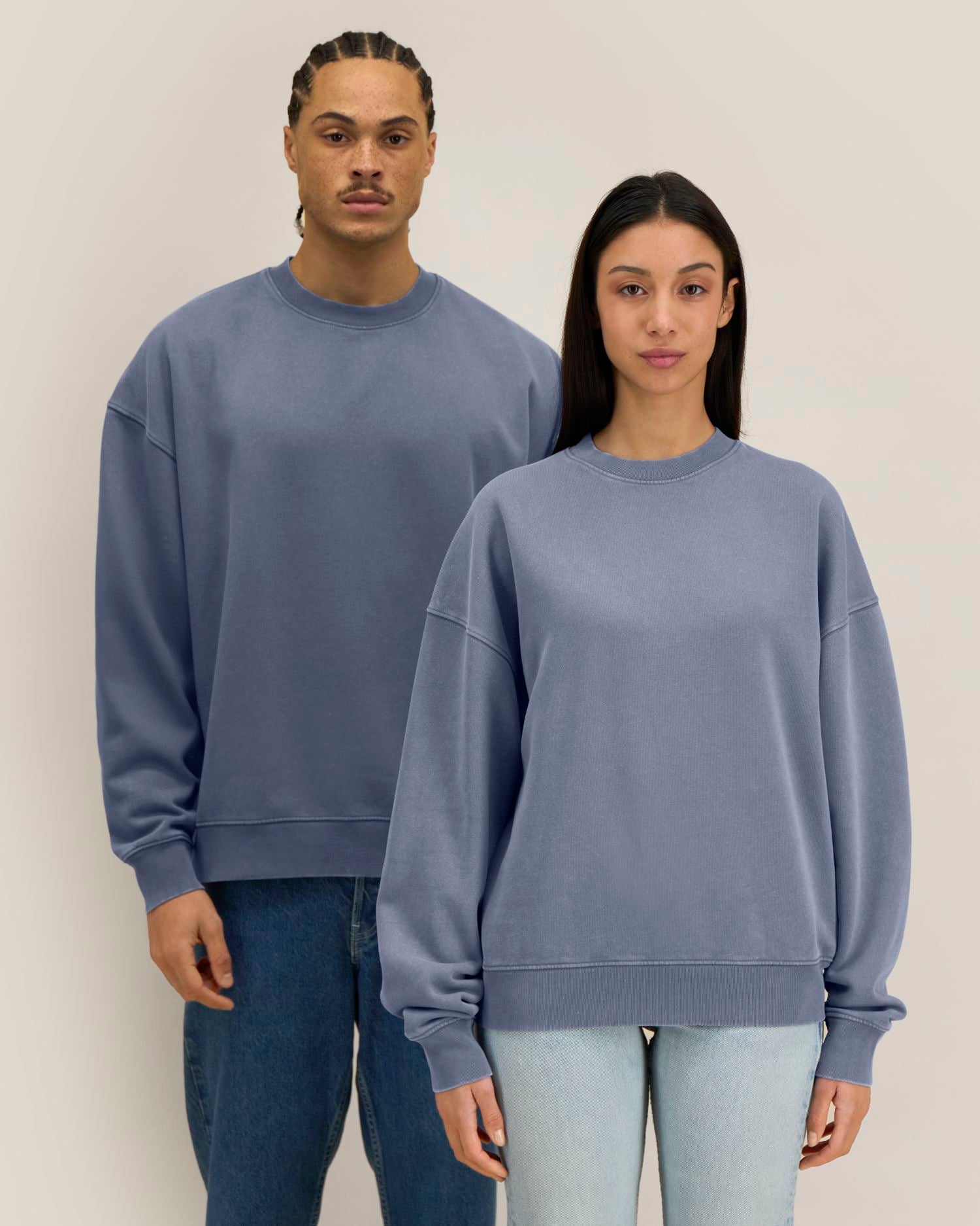 Garment-Dyed Crewneck Sweatshirt | Easer Vintage SASU043