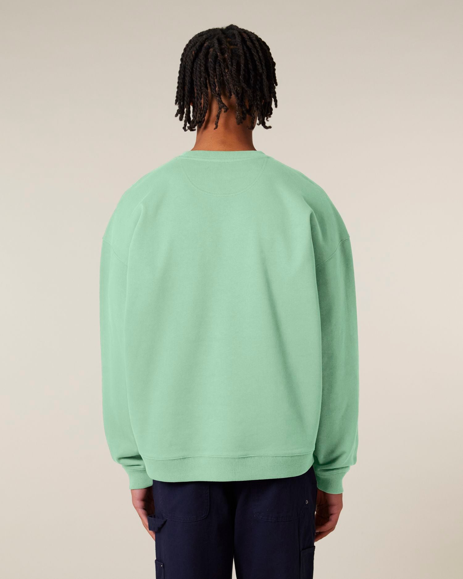 Oversized Organic Crewneck Sweatshirt | Radder 2.0 SASU025