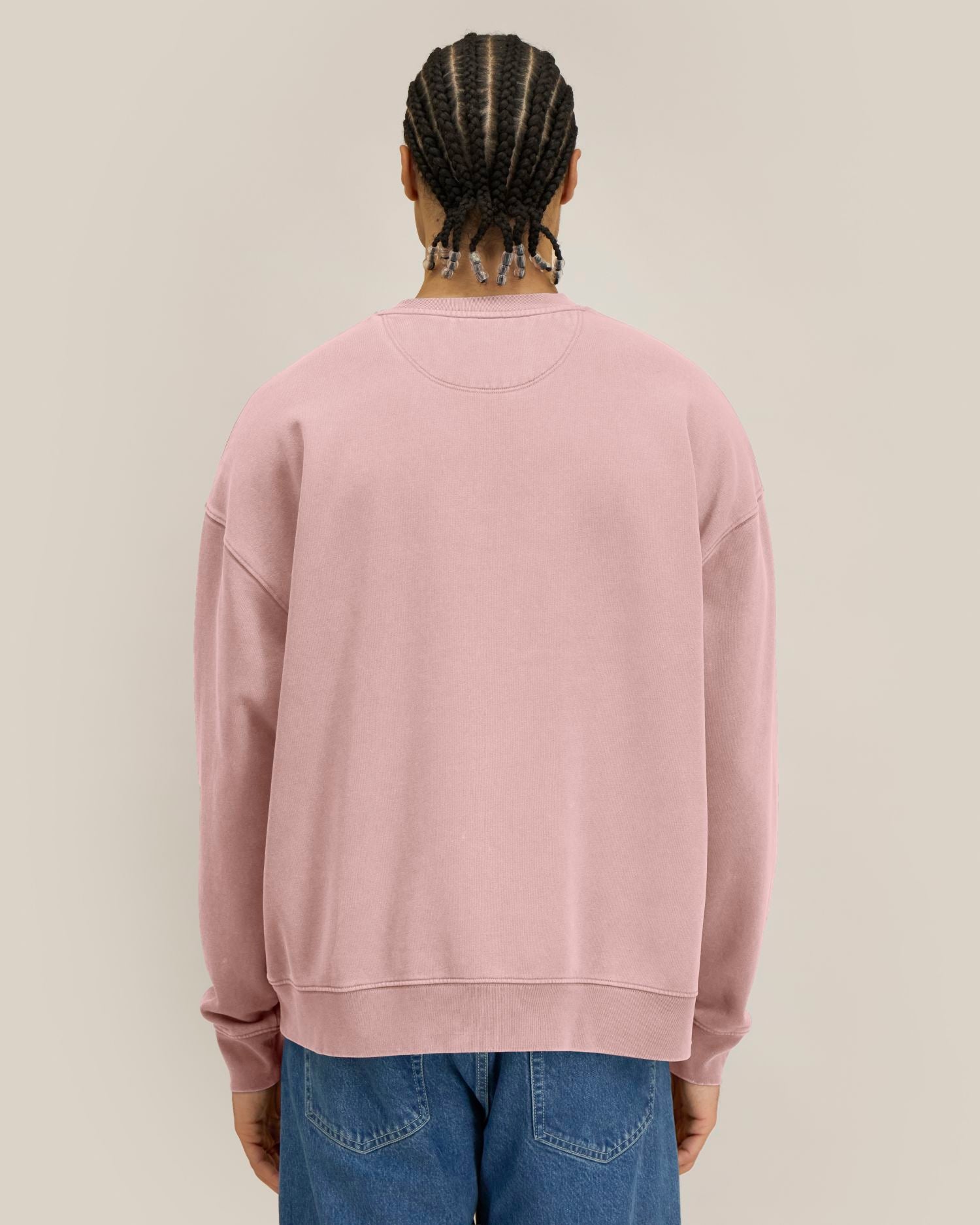 Garment-Dyed Crewneck Sweatshirt | Easer Vintage SASU043