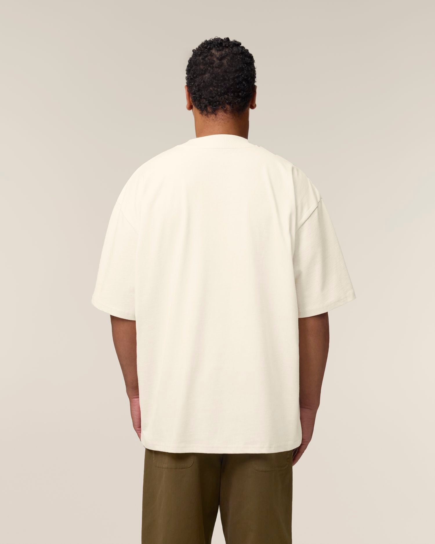Oversized Mockneck Organic T-Shirt | Blaster 2.0 SATU020