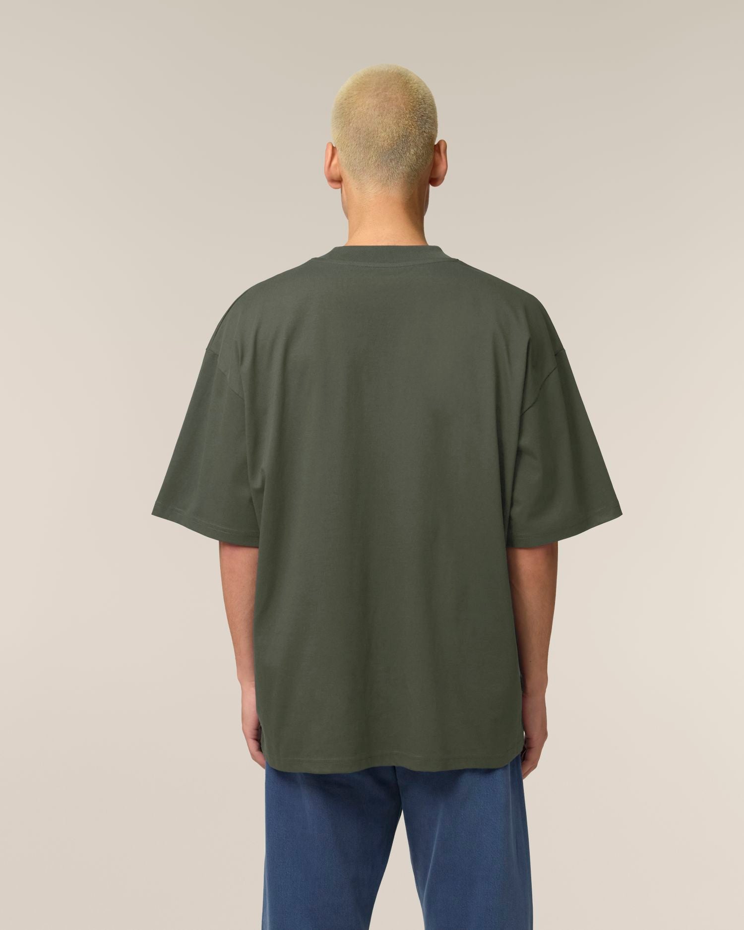 Oversized Mockneck Organic T-Shirt | Blaster 2.0 SATU020