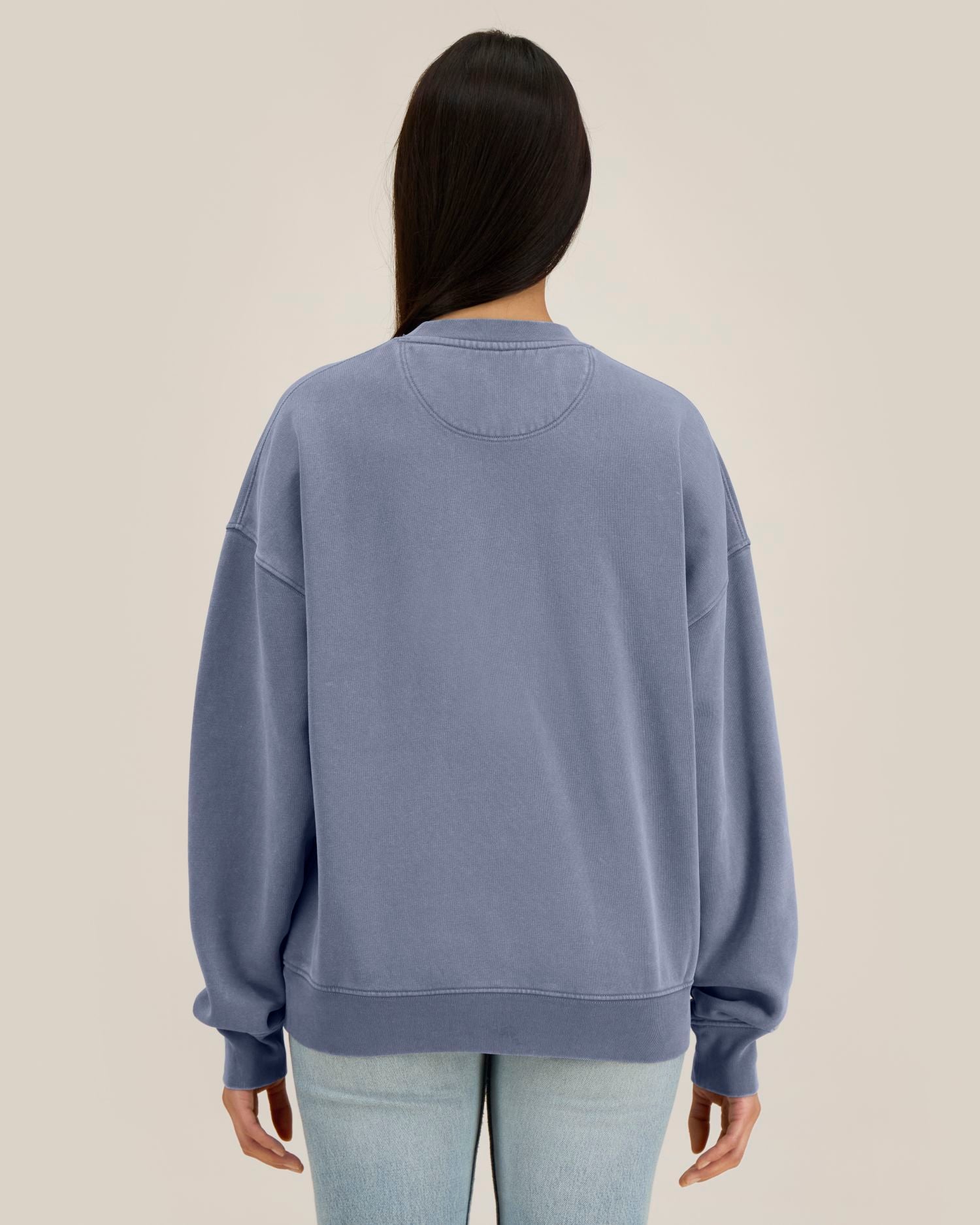 Garment-Dyed Crewneck Sweatshirt | Easer Vintage SASU043