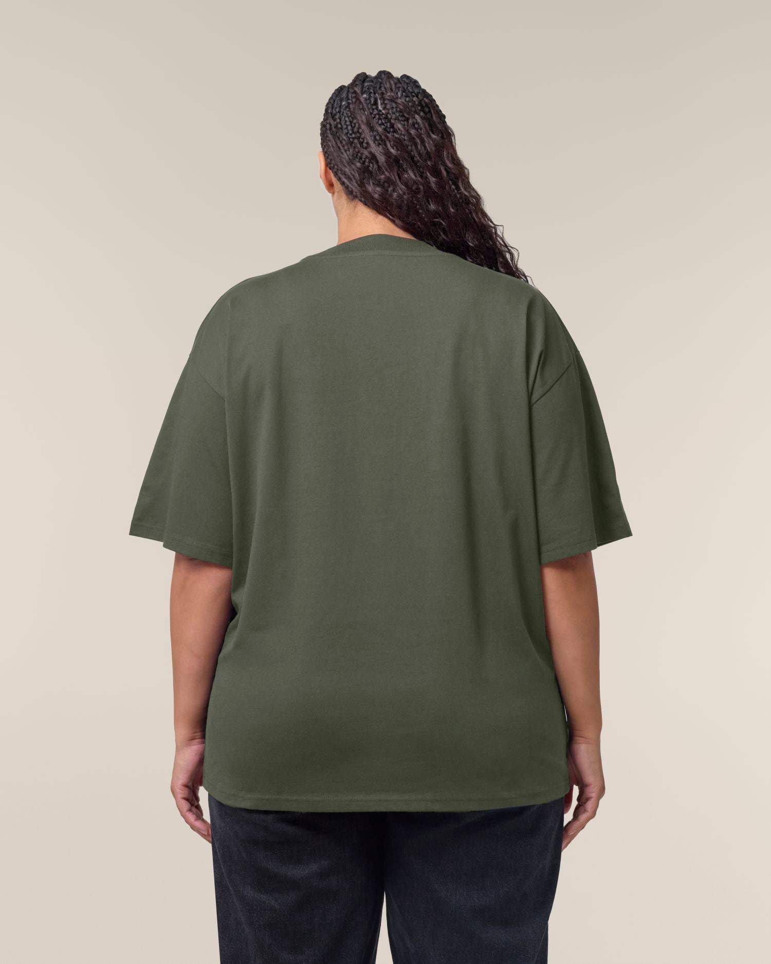 Oversized Mockneck Organic T-Shirt | Blaster 2.0 SATU020
