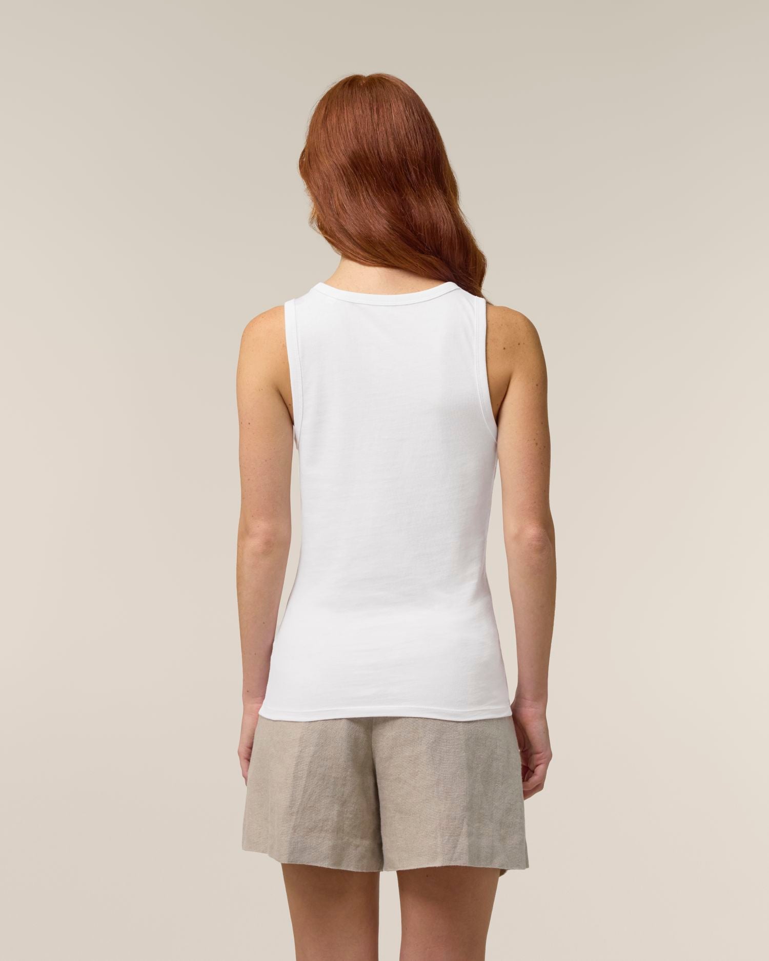 Women's Fitted Organic Tank Top | Stella Ava SATW033