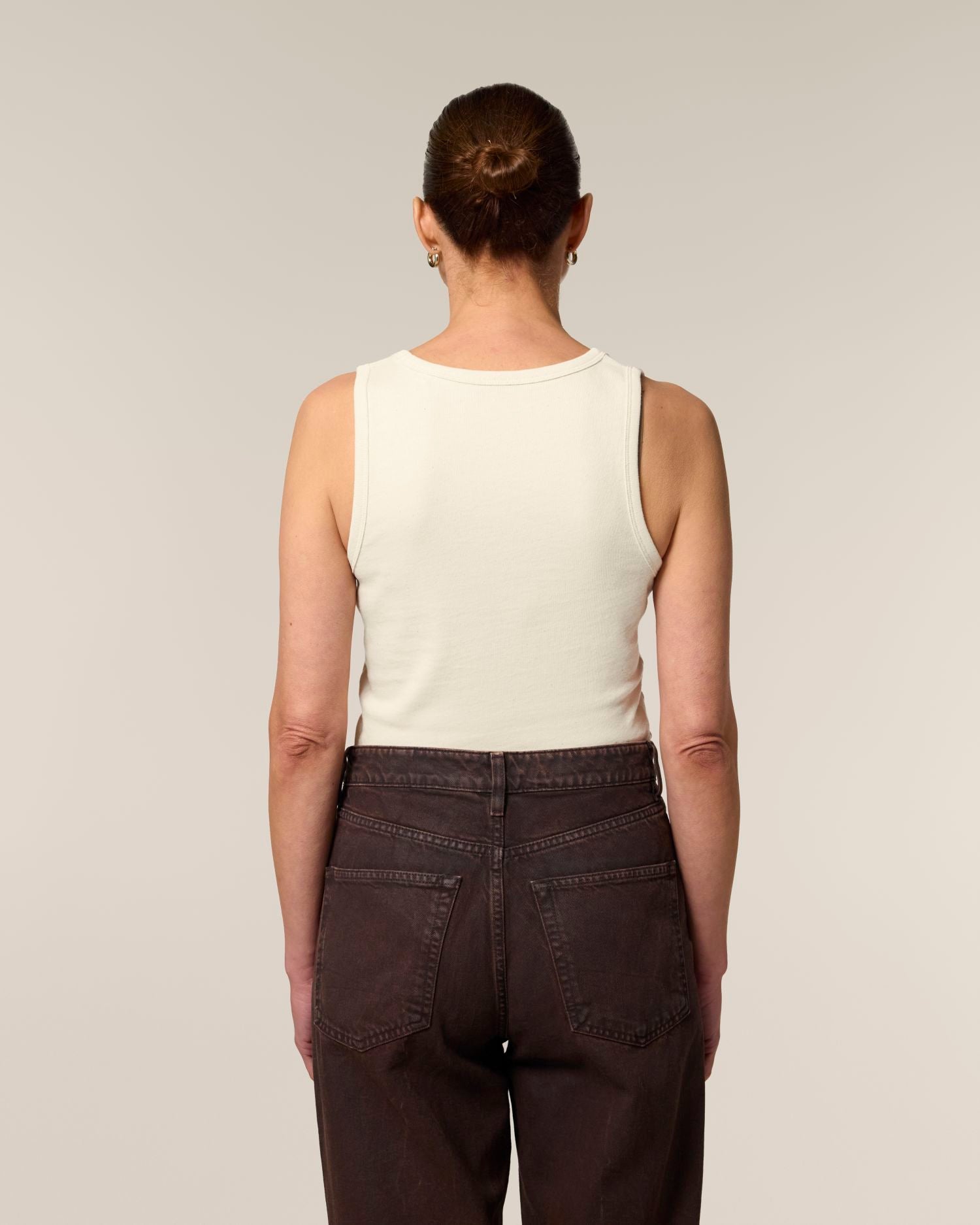 Women's Fitted Organic Tank Top | Stella Ava SATW033