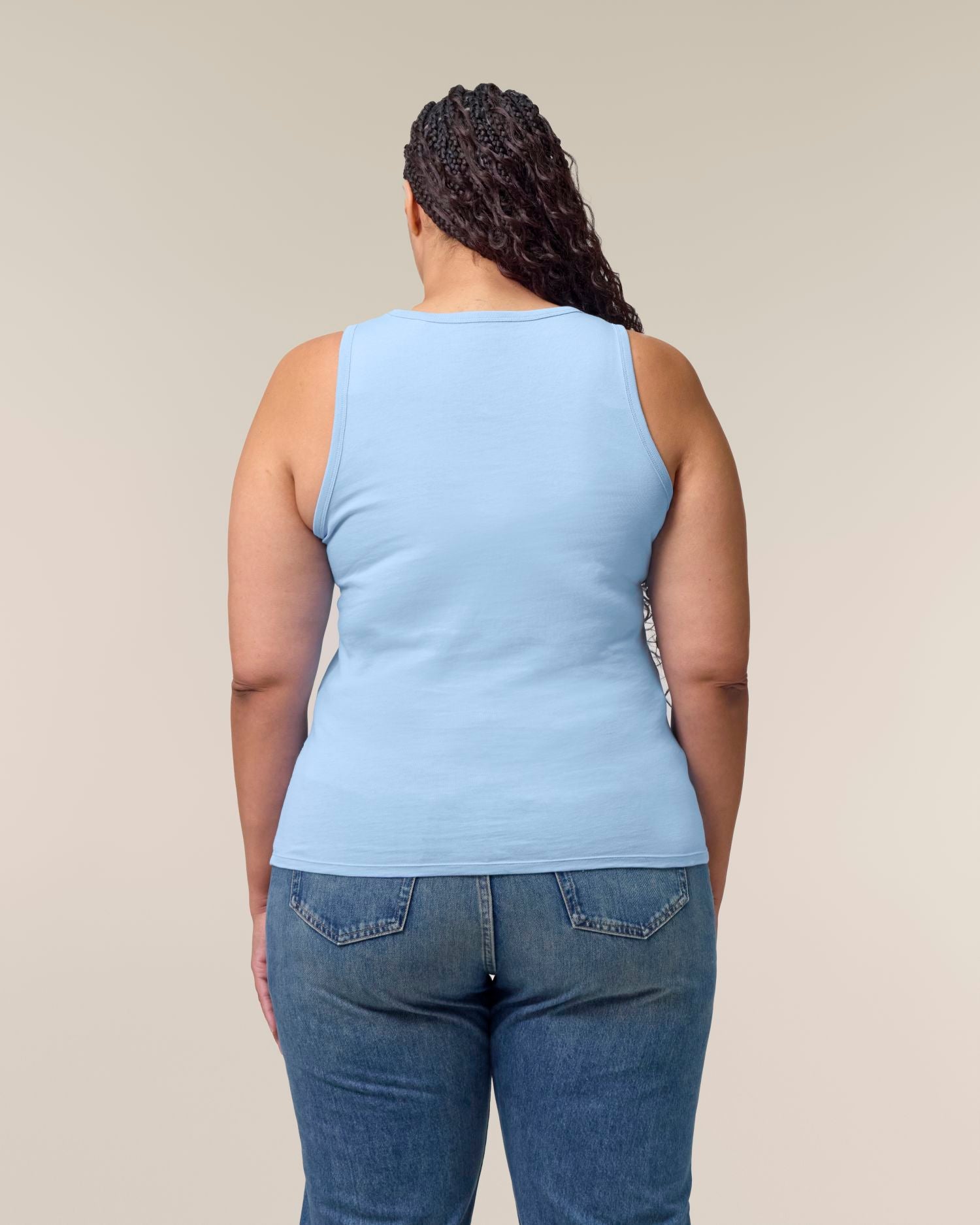 Women's Fitted Organic Tank Top | Stella Ava SATW033