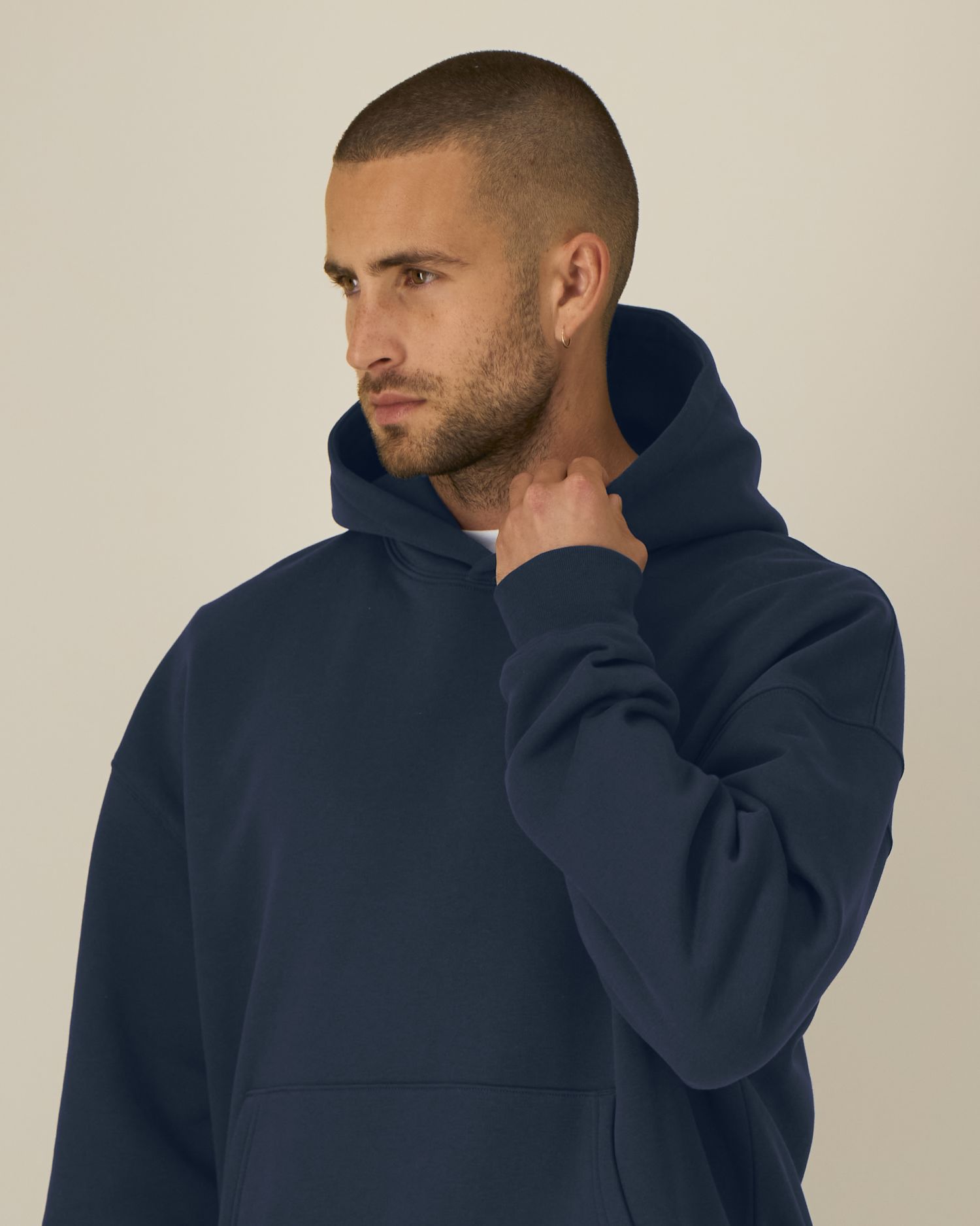 Relaxed Fit Organic Cotton Hoodie | Chaser SASU038