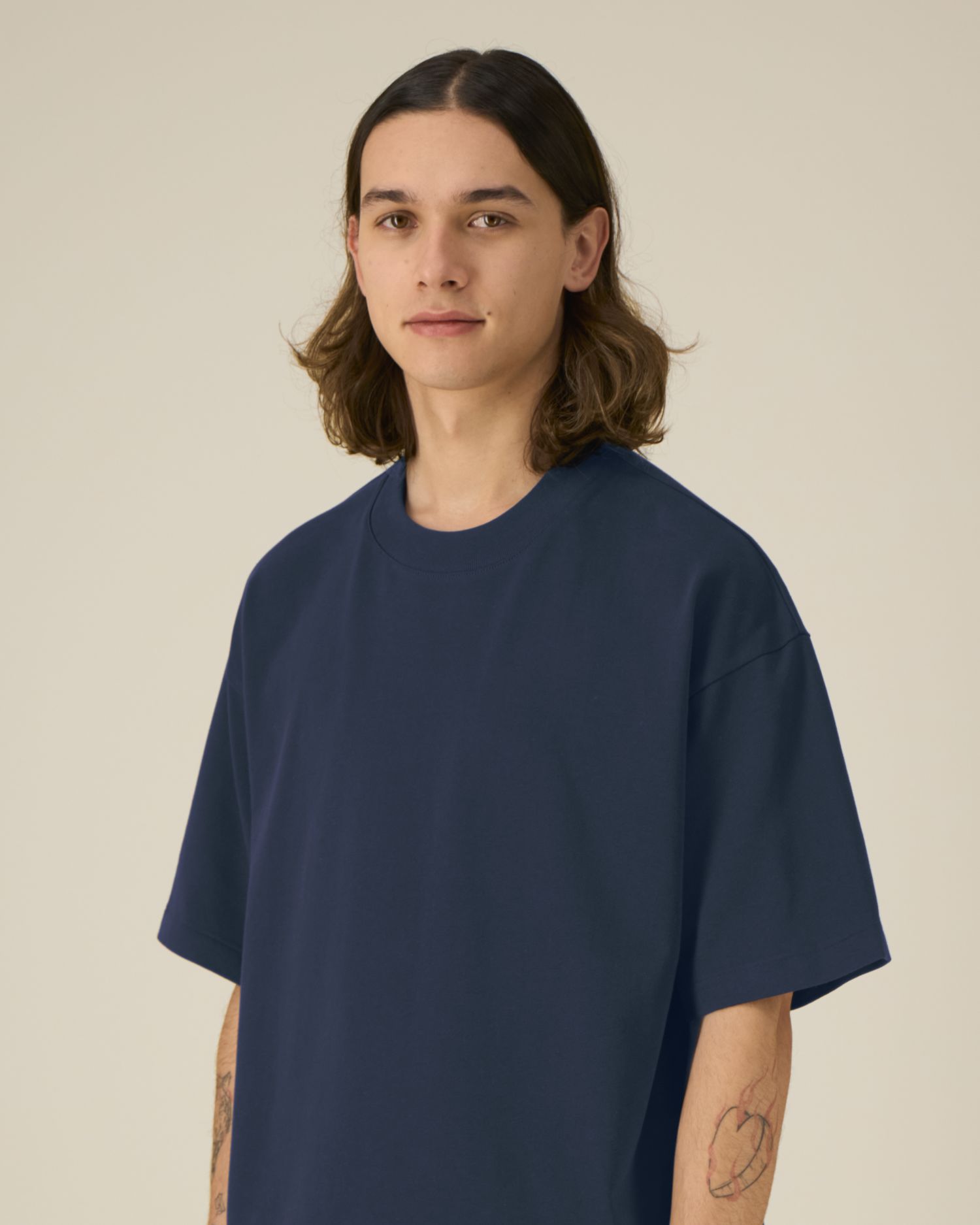 Oversized Boxy Heavyweight T-Shirt | Asher SATU039