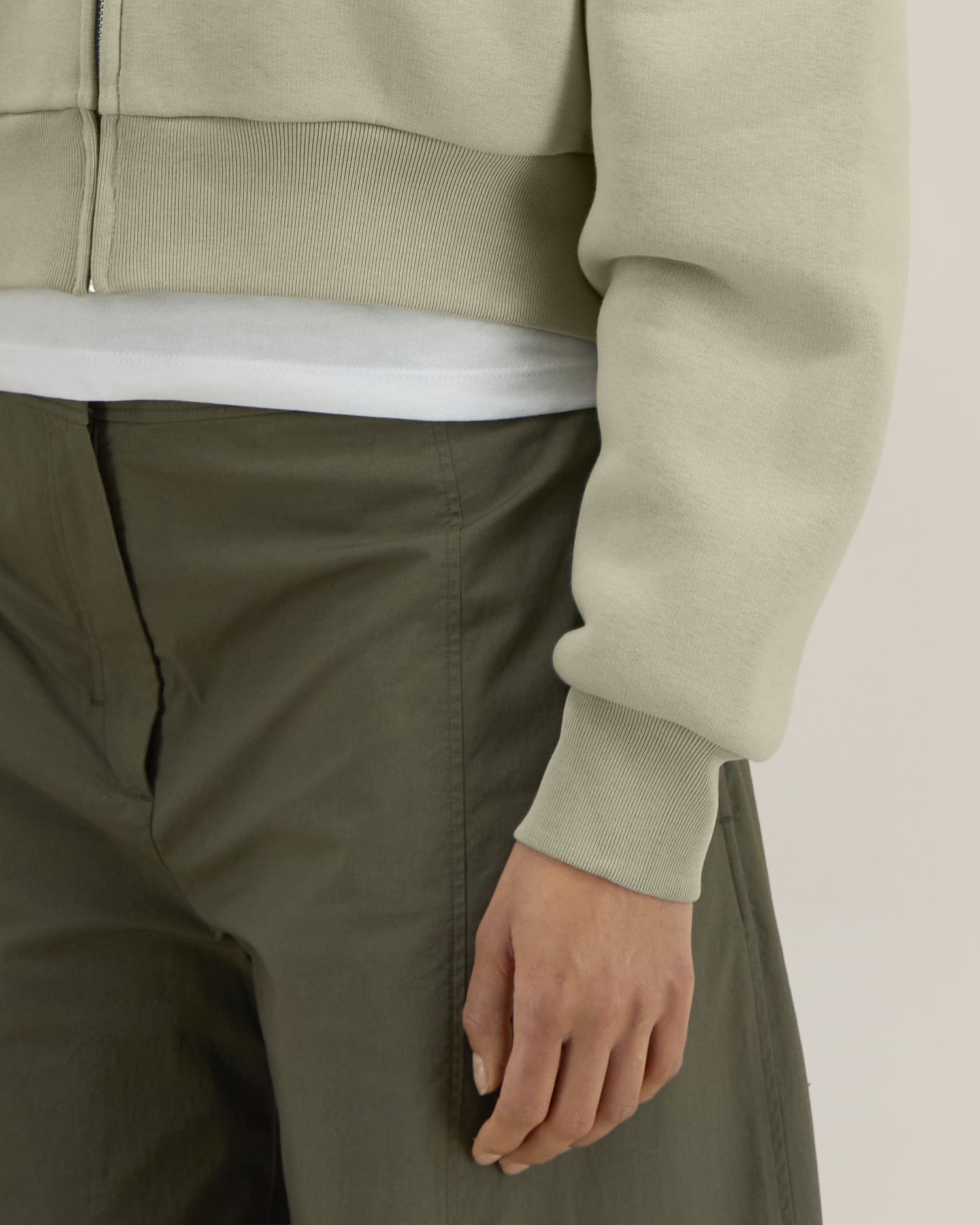 Women's Heavyweight Zip-Up Hoodie 500 GSM | Stella Tessa SASW058