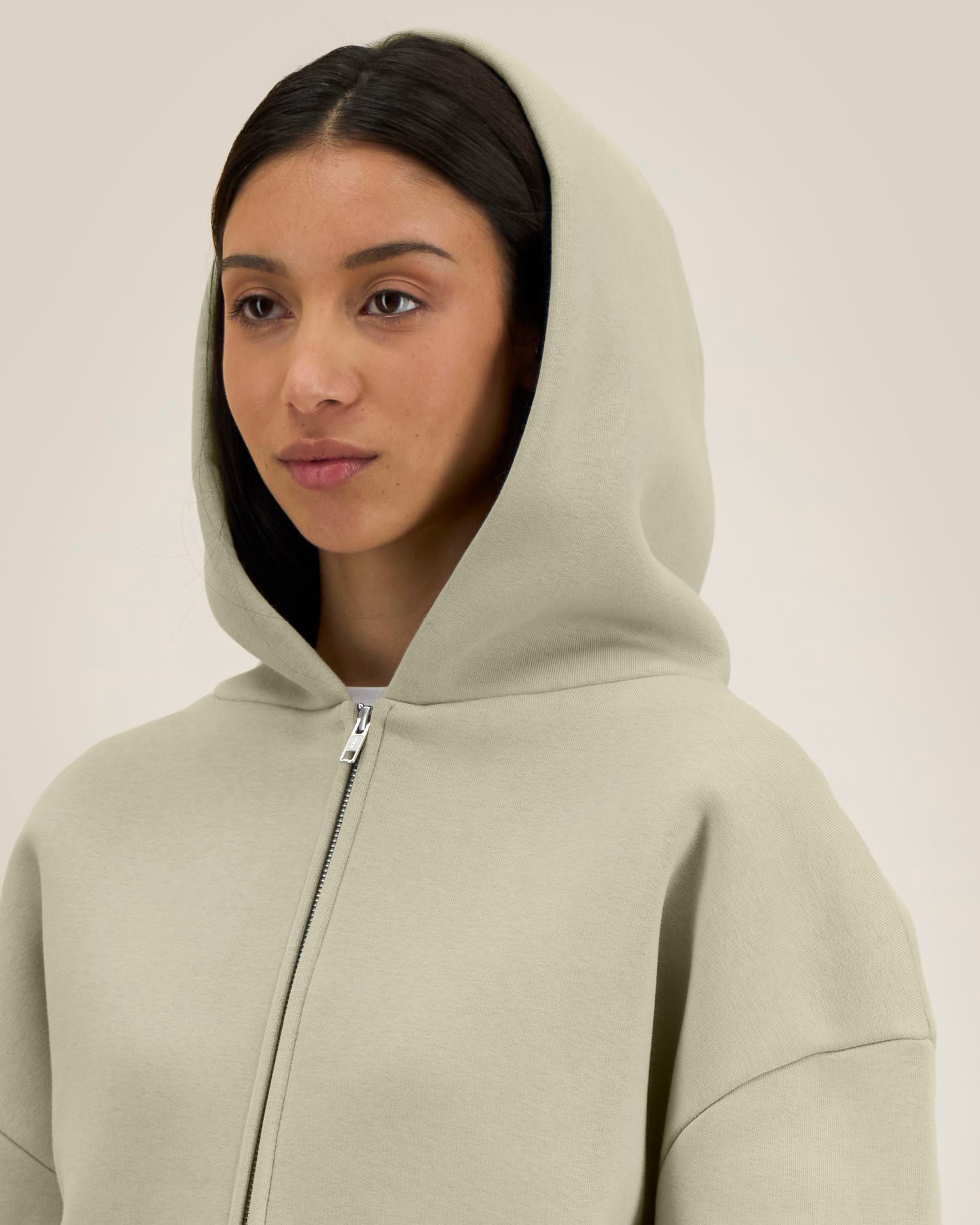 Women's Heavyweight Zip-Up Hoodie 500 GSM | Stella Tessa SASW058