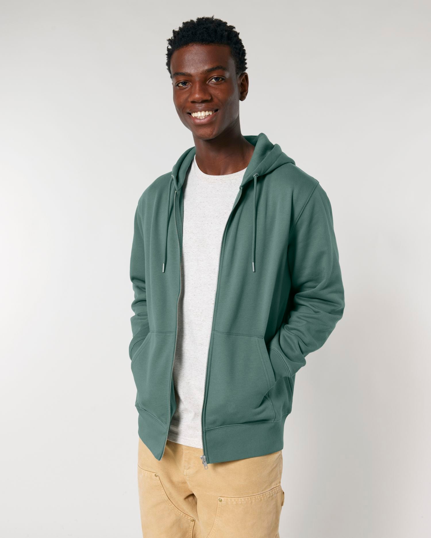 Unisex Organic Zip-Up Hoodie | Cultivator 2.0 SASU005