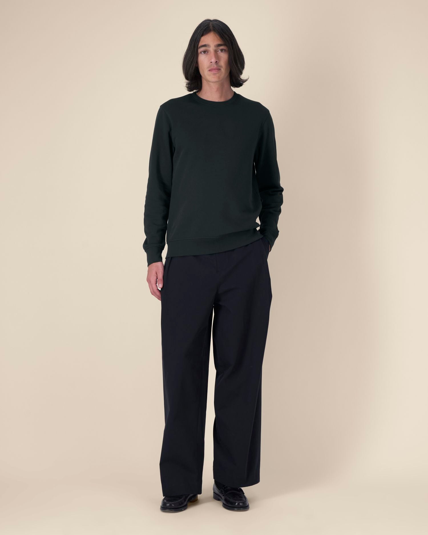 Midweight Organic Crewneck Sweatshirt | Roller SASU010