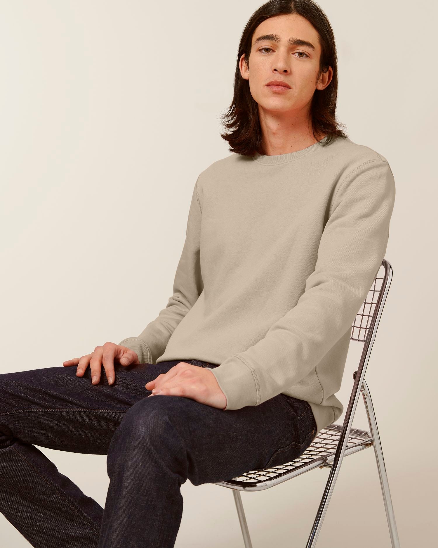 Midweight Organic Crewneck Sweatshirt | Roller SASU010