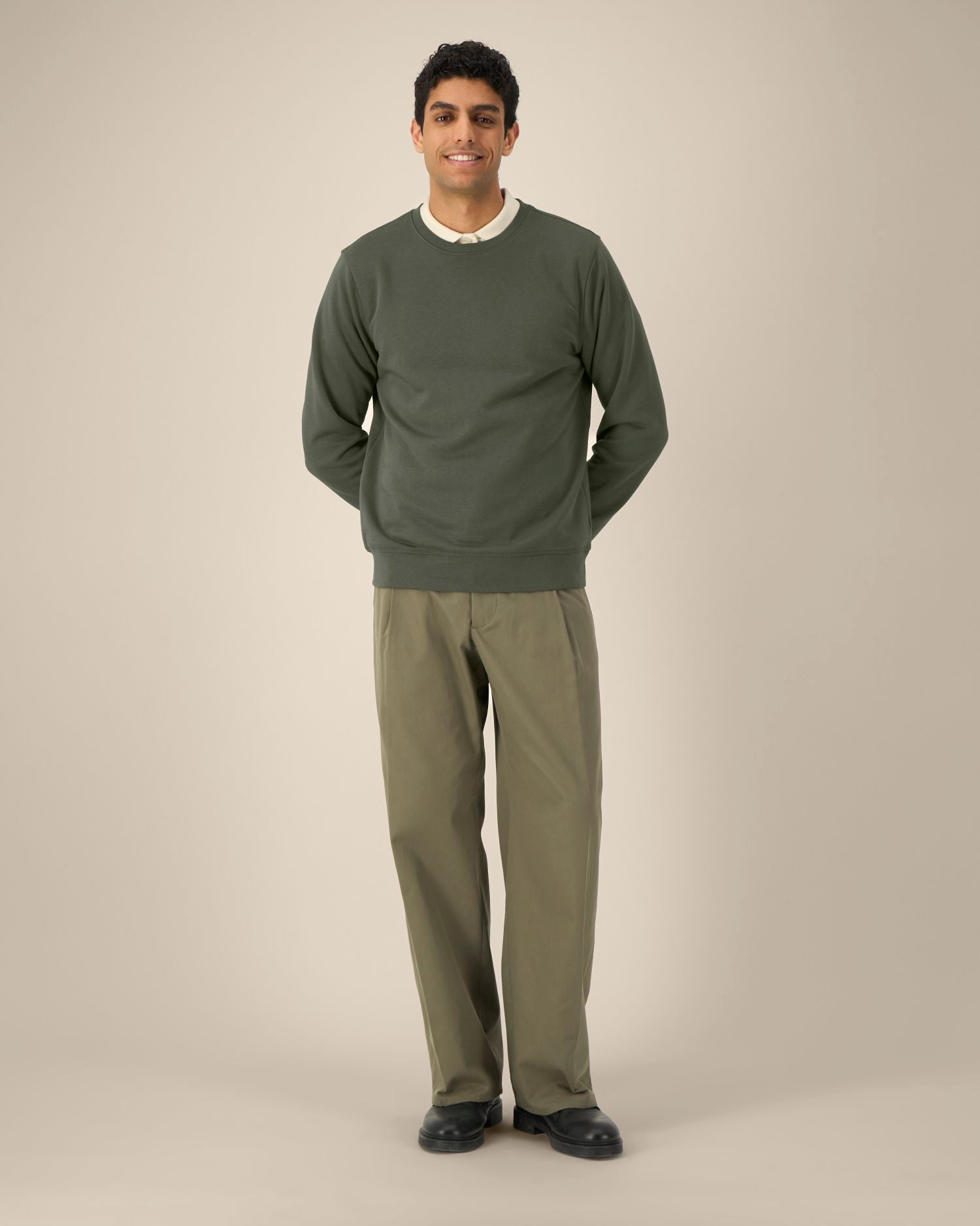Midweight Organic Crewneck Sweatshirt | Roller SASU010