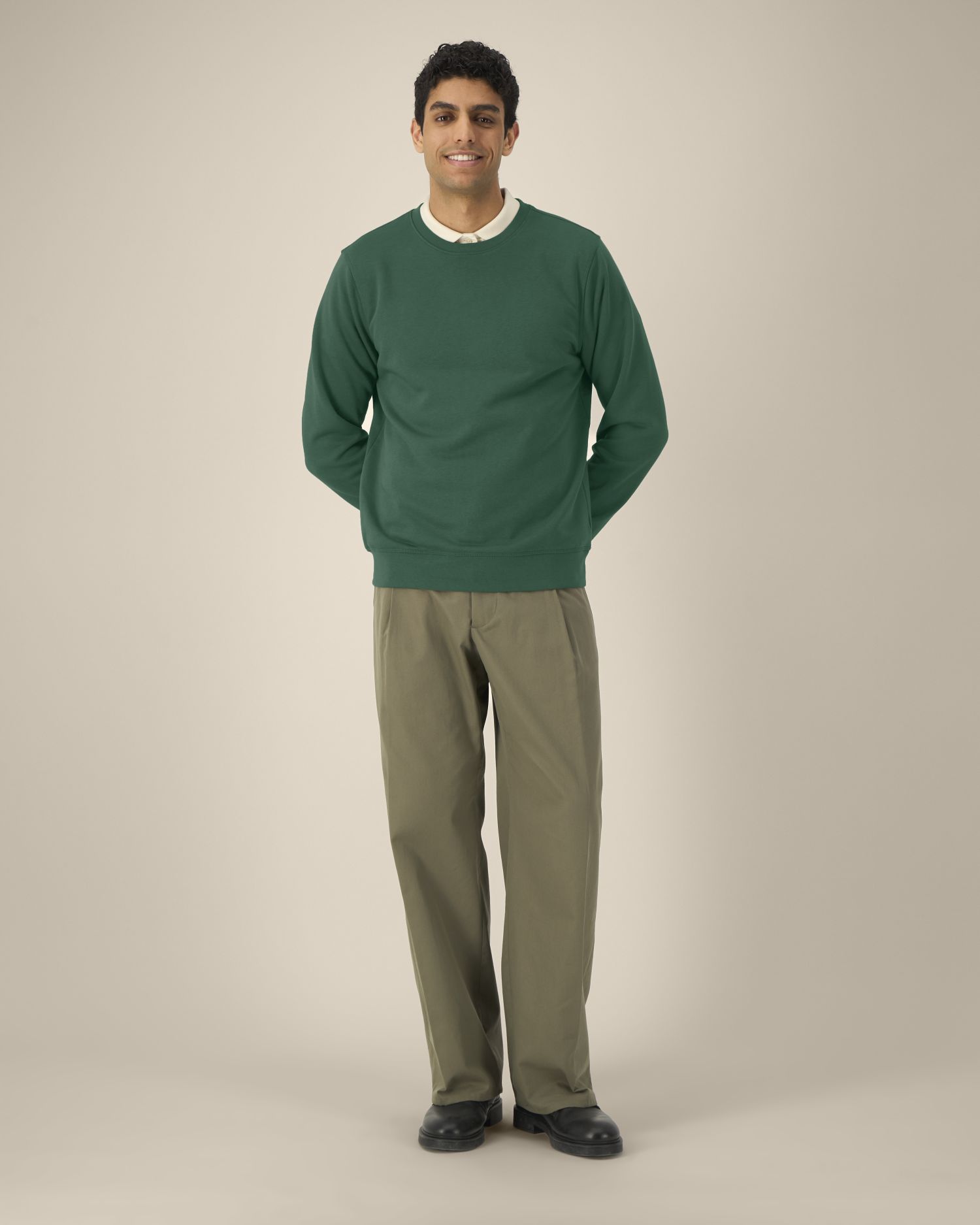 Midweight Organic Crewneck Sweatshirt | Roller SASU010