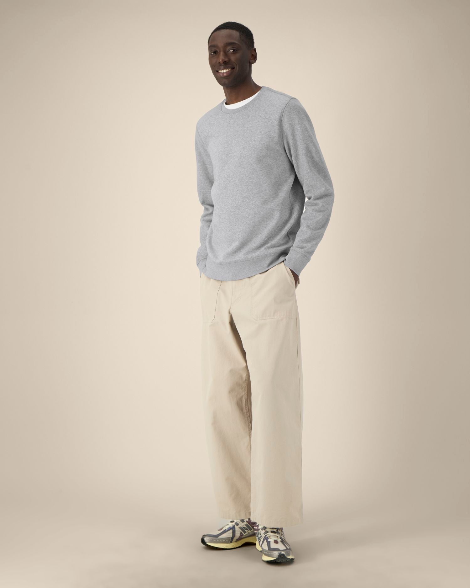 Midweight Organic Crewneck Sweatshirt | Roller SASU010