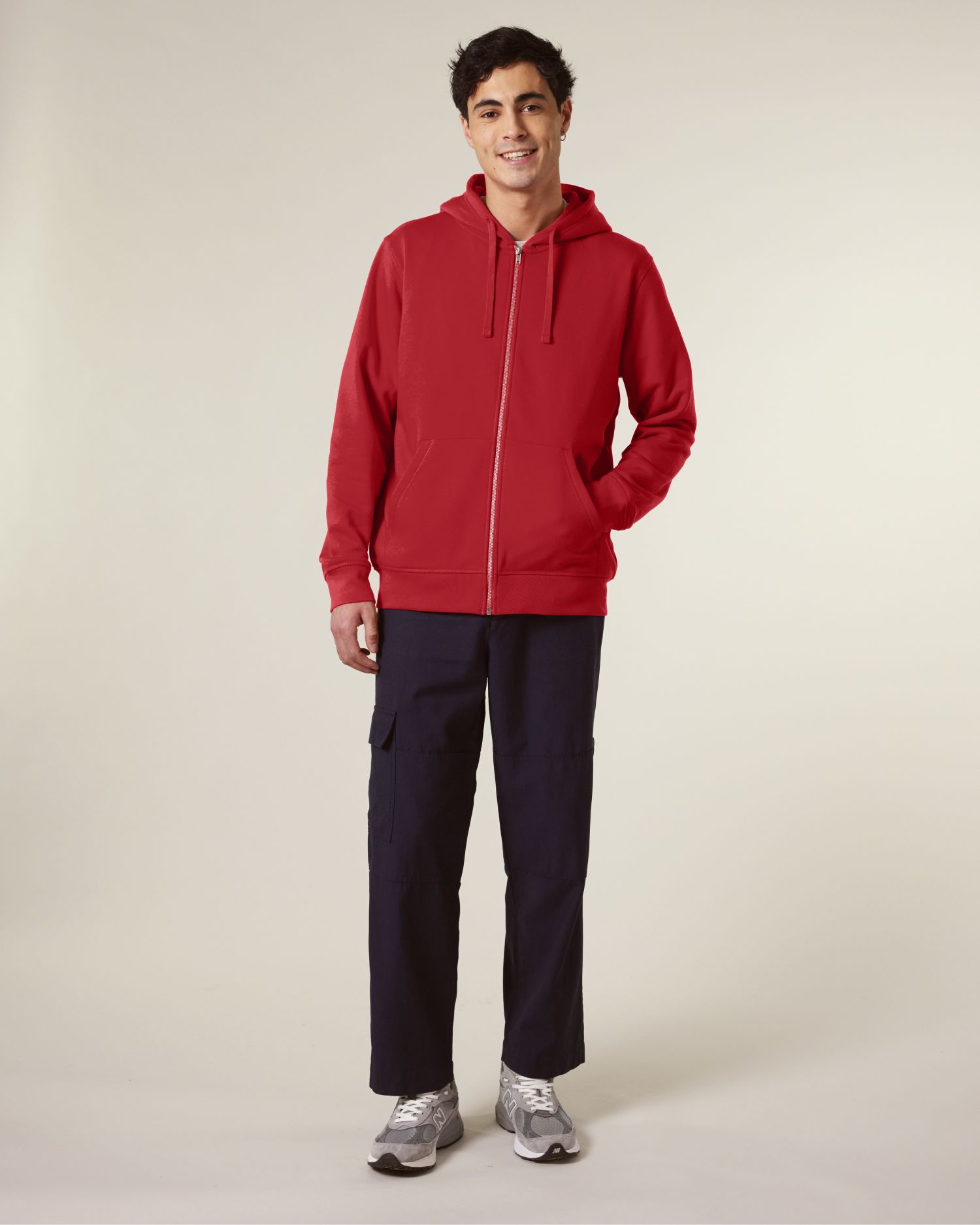 Midweight Organic Zip-Up Hoodie | Mixer SASU011