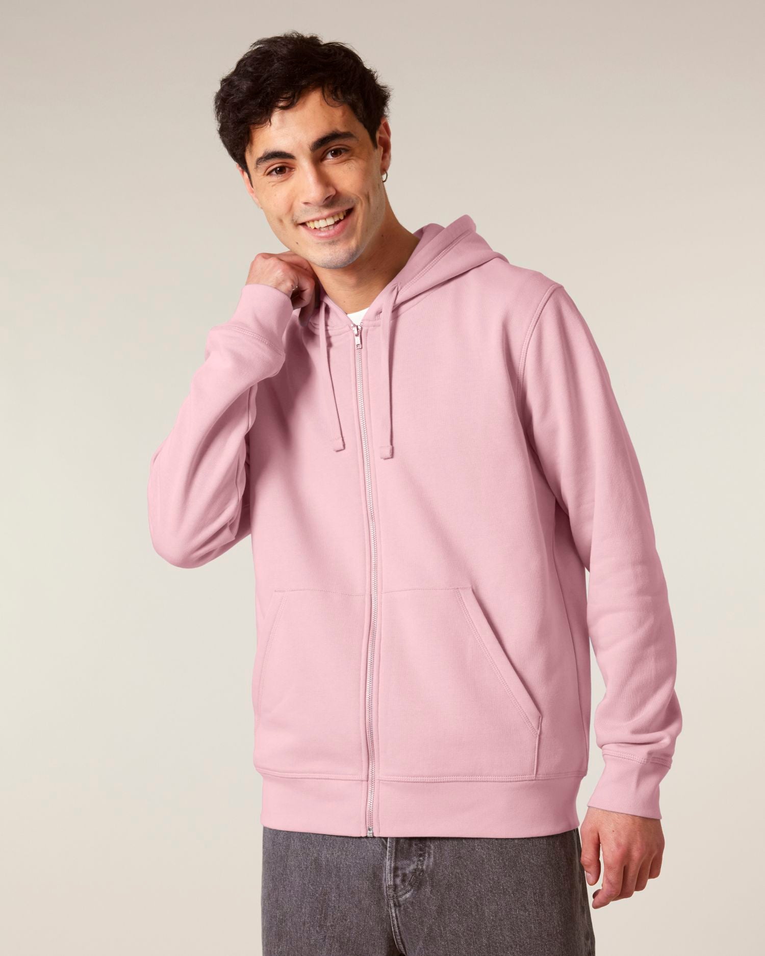 Midweight Organic Zip-Up Hoodie | Mixer SASU011