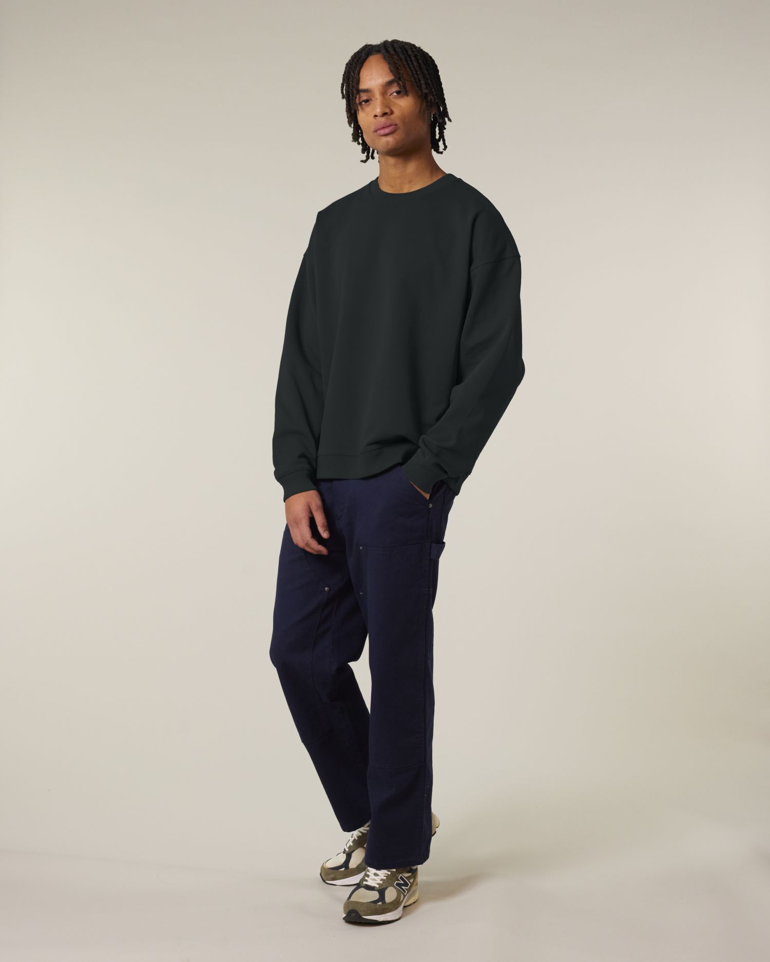 Oversized Organic Crewneck Sweatshirt | Radder 2.0 SASU025