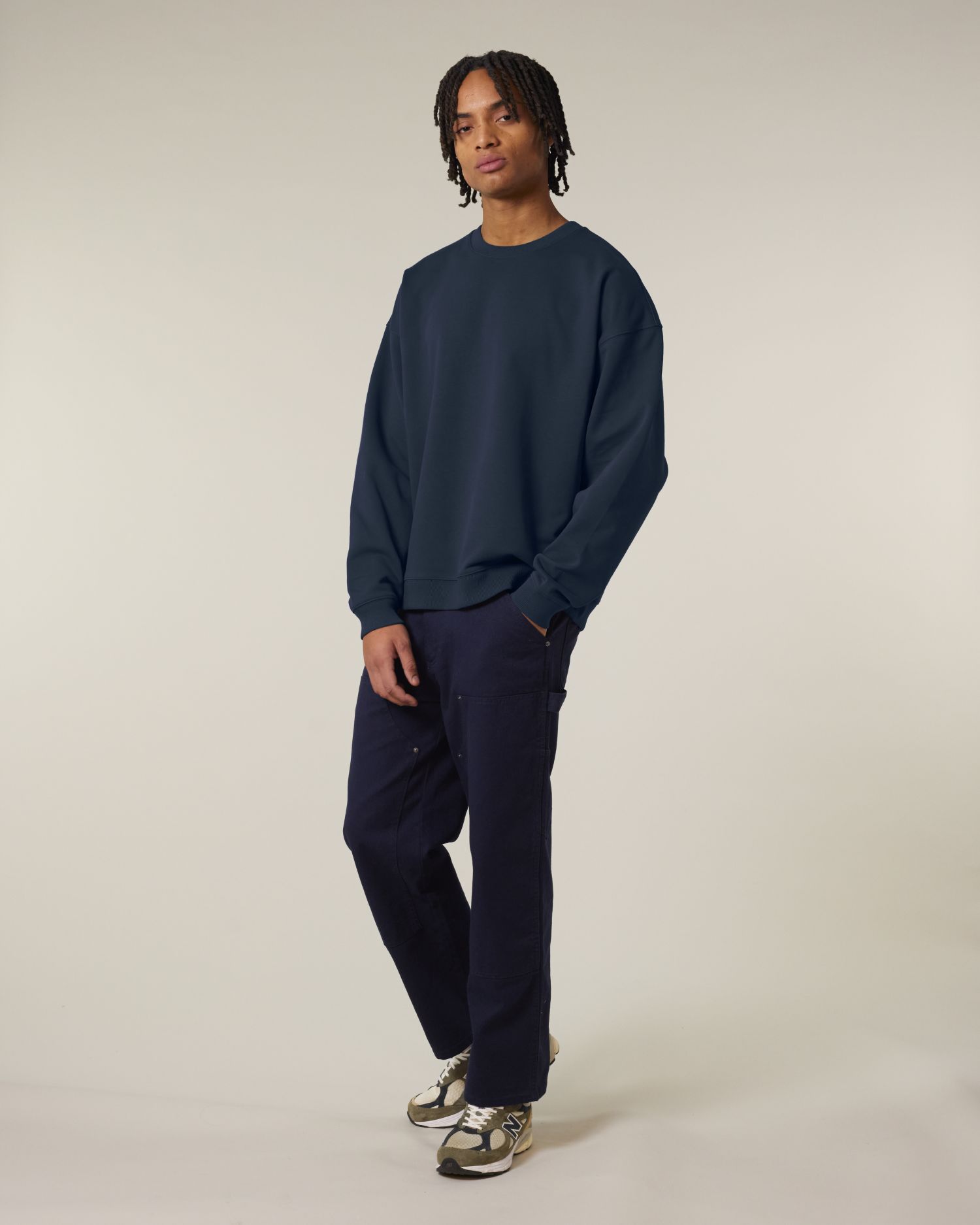 Oversized Organic Crewneck Sweatshirt | Radder 2.0 SASU025