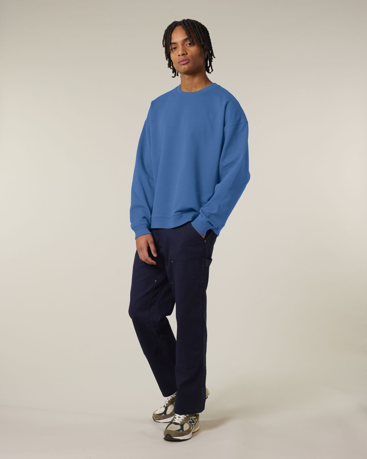 Oversized Organic Crewneck Sweatshirt | Radder 2.0 SASU025