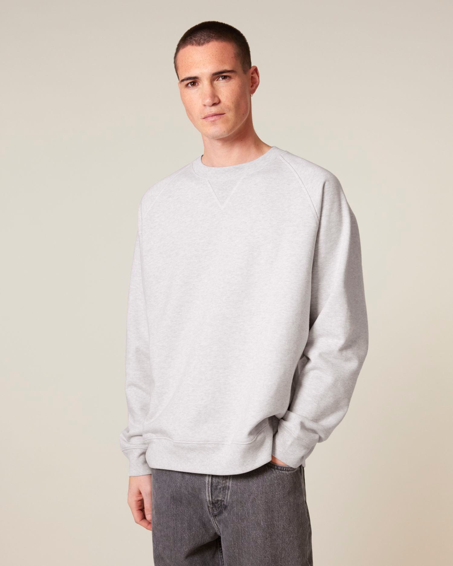 Heavyweight Raglan Crewneck 400 GSM | Knoxer SASU026