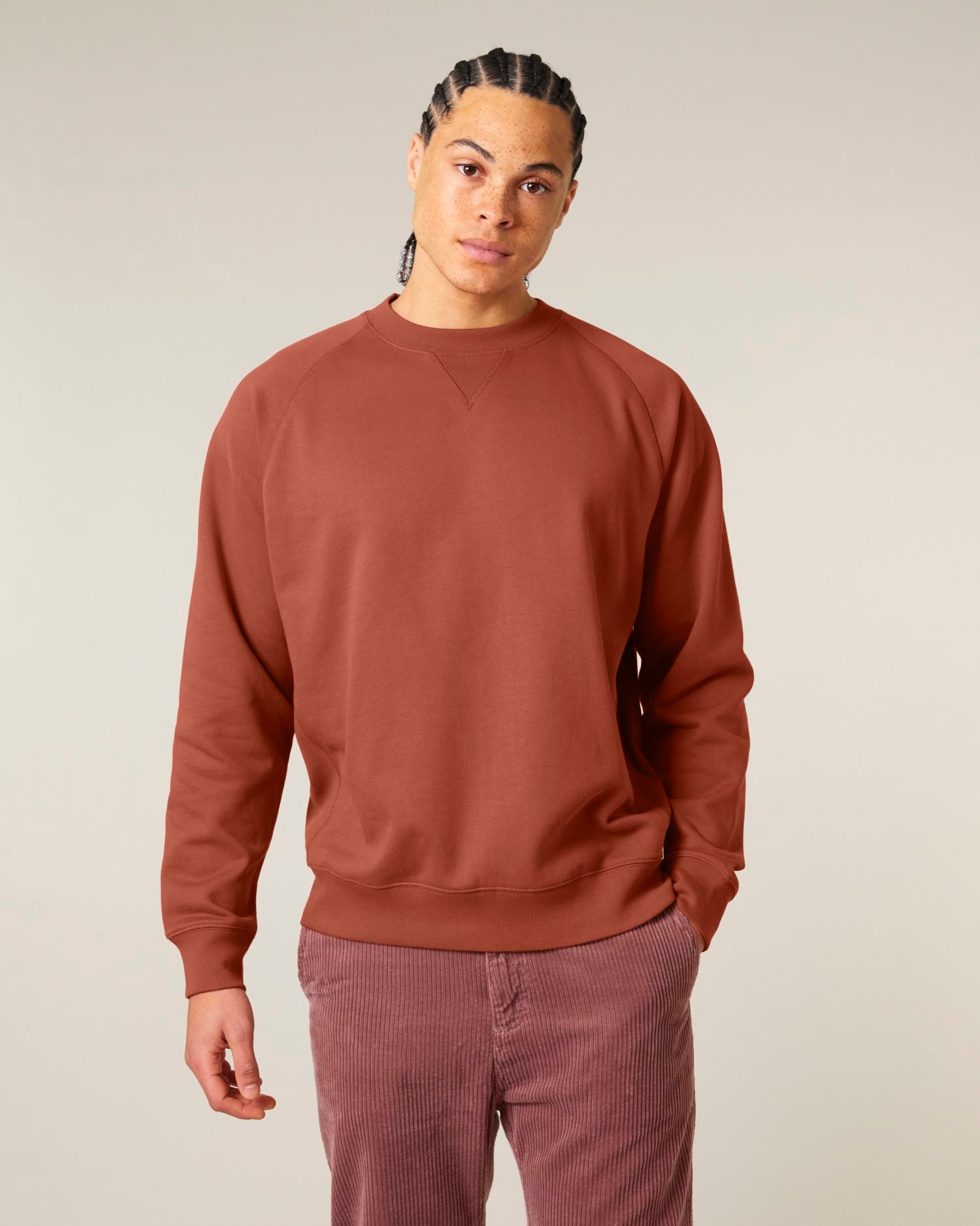 Heavyweight Raglan Crewneck 400 GSM | Knoxer SASU026
