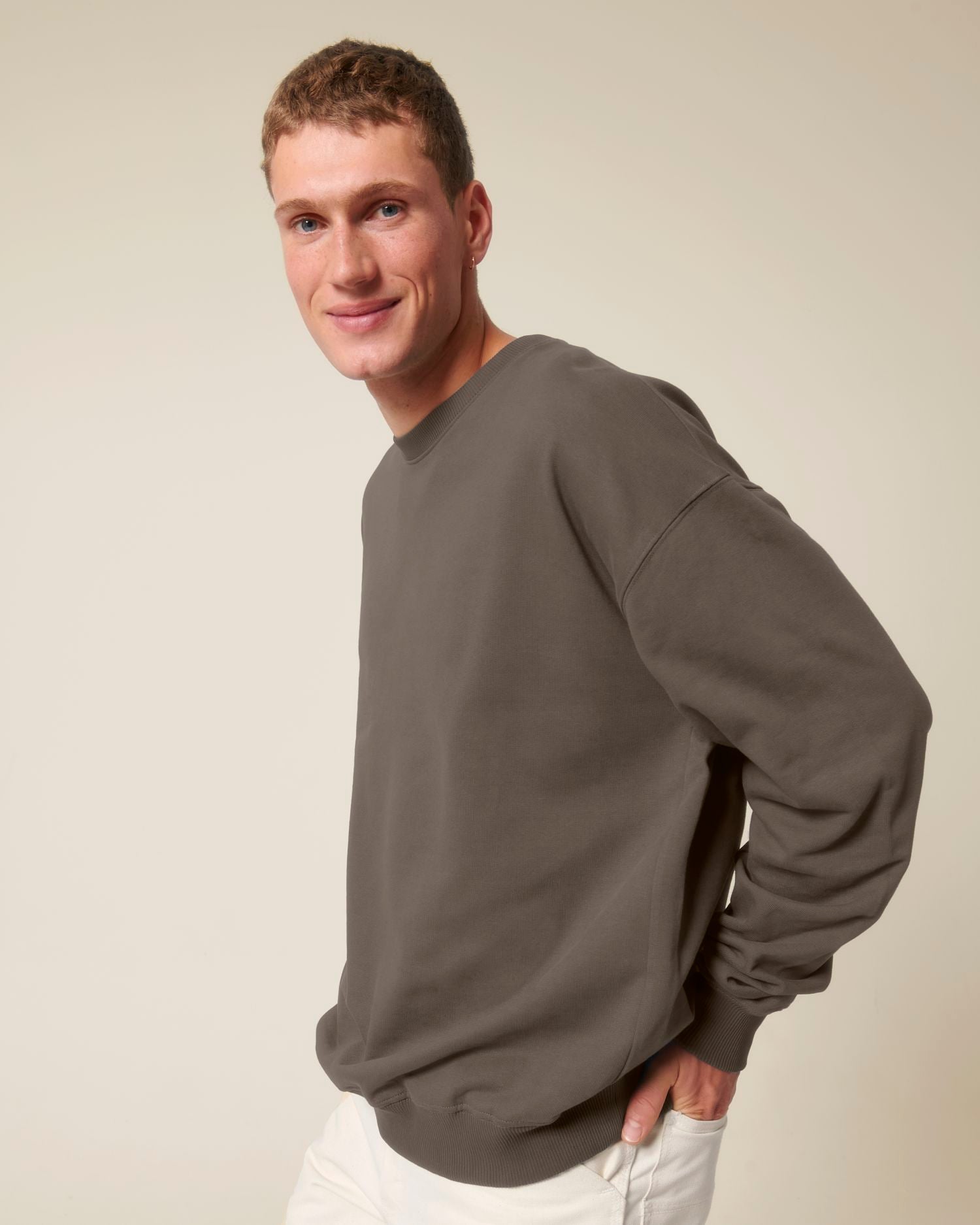 Oversized French Terry Crewneck 400 GSM | Ledger Dry SASU029