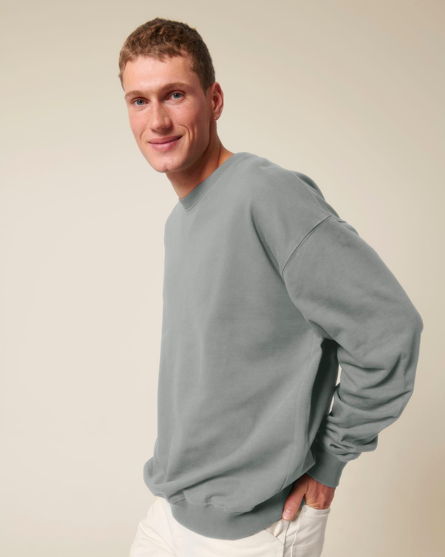 Oversized French Terry Crewneck 400 GSM | Ledger Dry SASU029