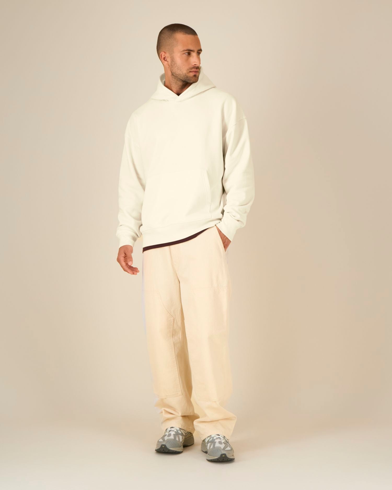 Relaxed Fit Organic Cotton Hoodie | Chaser SASU038
